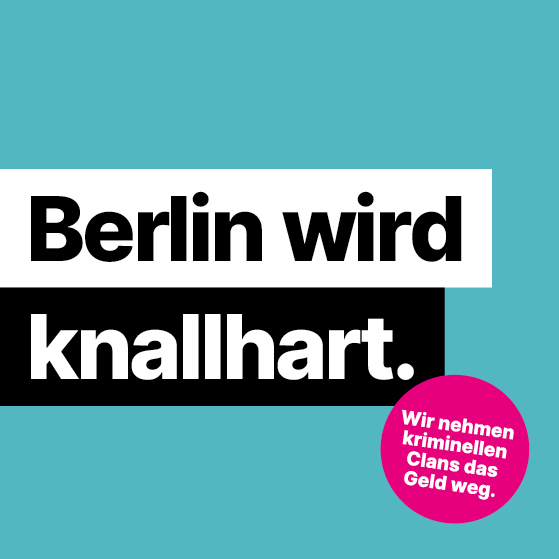 Berlin wird knallhart:
