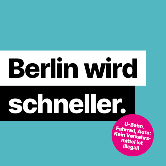 Berlin wird schneller: