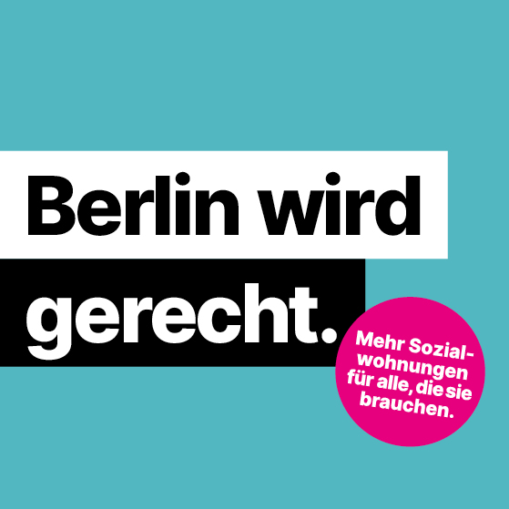 Berlin wird gerecht: